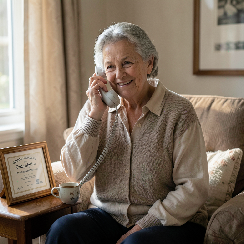 Housebound Oxfordshire volunteer wins BBC award for 26 years of befriending service